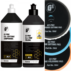 Pack polissage orbitale DA (pads et polishs) G3 PRO