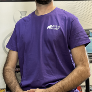 T-shirt detailing auto violet par JSD - Je Suis Detailer