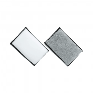 Eponge (x2) double face en microfibres nettoyage intérieur - Akrro