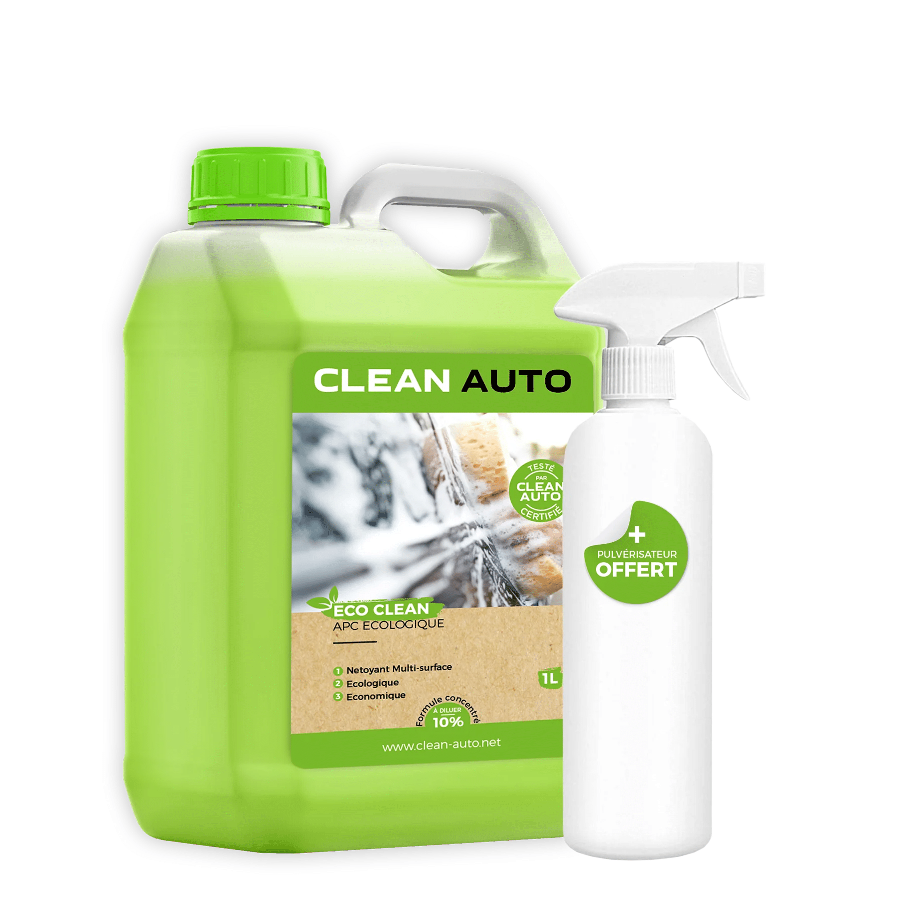 ECO CLEAN Nettoyant APC polyvalent - Clean Auto