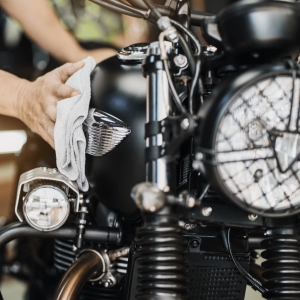 Pack lavage et cire spécial moto