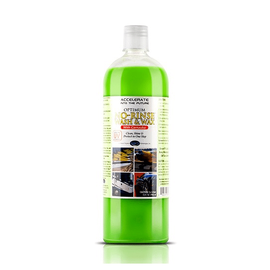 Shampoing sans eau avec cire carnauba No rinse wash and Wax